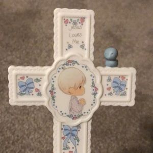 Jesus Loves Me Cross Precious Moment